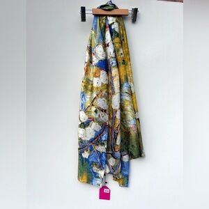 Nwt Scarf Womens Fashion Printed Elegant Lengthened Wrap Soft Shawl All Season